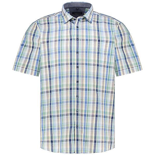 CASA MODA Freizeithemd in Seersucker-Qualität Farbe grün Größe: 7XL günstig online kaufen