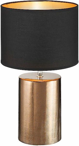 FISCHER & HONSEL Tischleuchte »Bronz«, Leuchtmittel E27   ohne Leuchtmittel günstig online kaufen