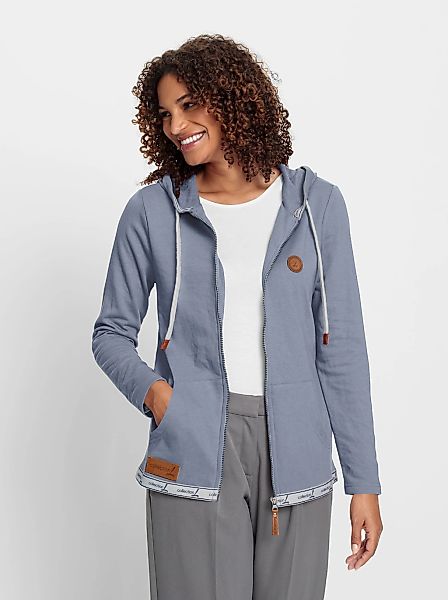 Casual Looks Shirtjacke "Sweatjacke" 1 Stk. tlg. günstig online kaufen