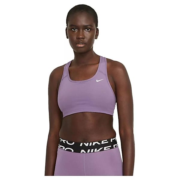 Nike Dri Fit Swoosh Sports Bh XS Amethyst Smoke / White günstig online kaufen