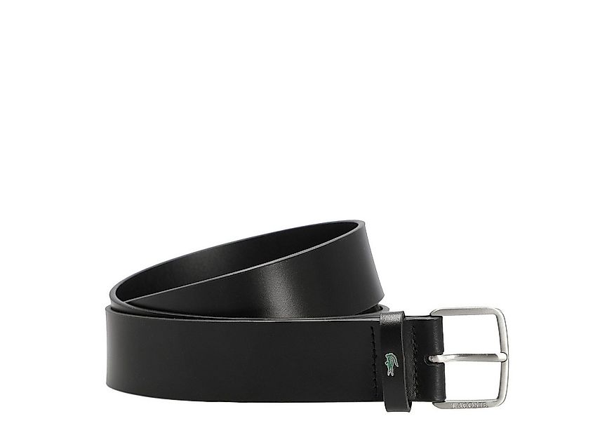Lacoste Ledergürtel Accessoire - Gürtel 4 cm Leder (black, 115 cm) günstig online kaufen