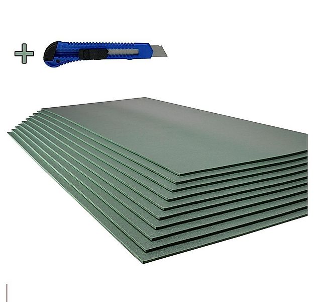 Roysson Home Trittschalldämmplatte Trittschalldämmung 5mm XPS grün fußboden günstig online kaufen