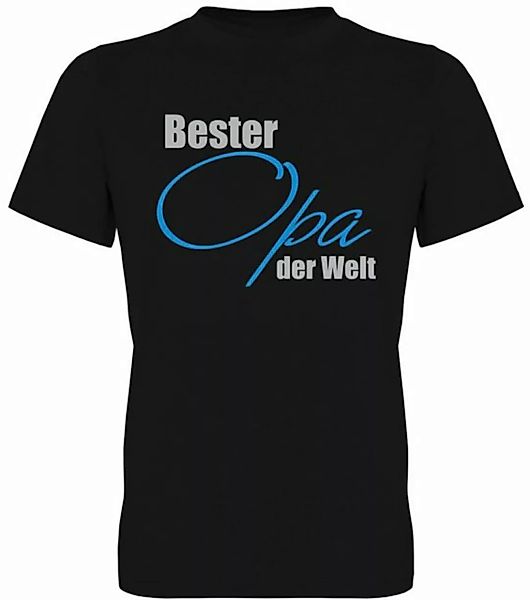 G-graphics T-Shirt Bester Opa der Welt Herren T-Shirt, mit trendigem Frontp günstig online kaufen