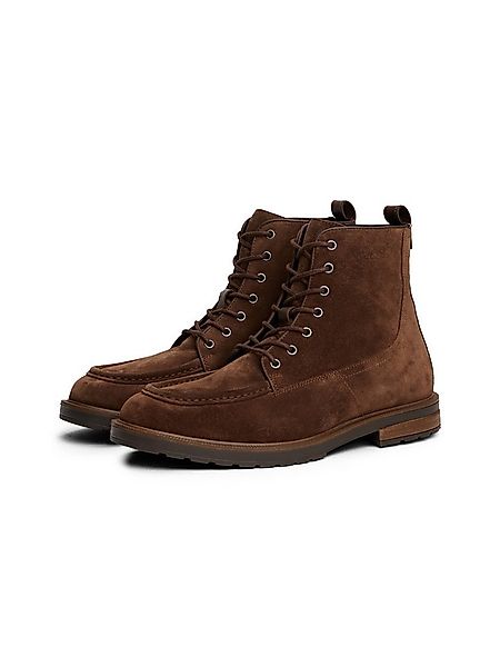 Tommy Hilfiger CLEATED HILFIGER W SDE MOC BOOT Schnürboots, Schnürstiefelet günstig online kaufen