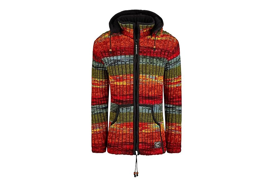 THC Natural Line Strickjacke THC Schafwoll Strickjacke bunt 726 (1 Stück, 1 günstig online kaufen