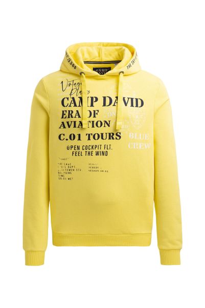 CAMP DAVID Kapuzensweatshirt mit Kontrastnähten günstig online kaufen