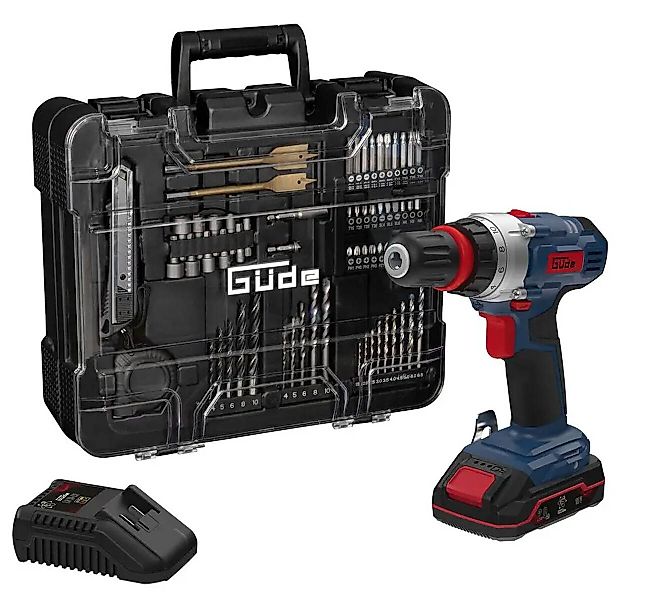 Güde Akku-Bohrschrauber 58701, 18 V, (Komplett-Set, inkl. Akku, Ladegerät, günstig online kaufen
