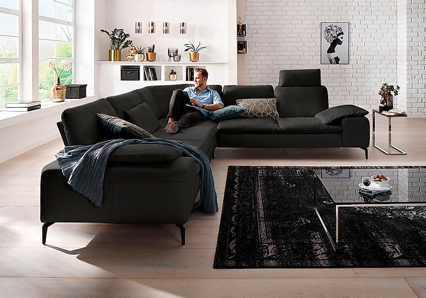 W.SCHILLIG Ecksofa »valentinoo, Designsofa, elegant und bequem, L-Form«, (S günstig online kaufen