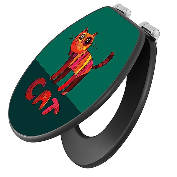 Banjado Anthrazit Toilettendeckel Mit Absenkautomatik WC-Sitz Soft Close Hy günstig online kaufen