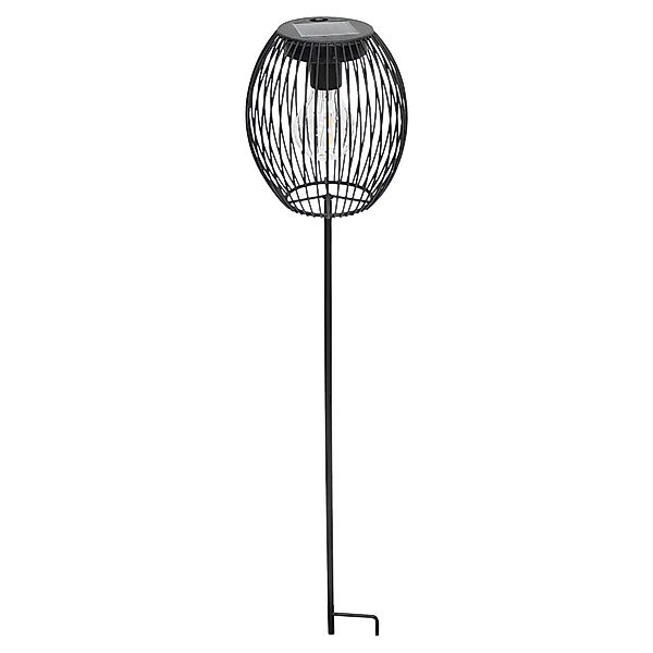 Dekoleidenschaft Gartenstecker "Atmosfera" Solar LED Gartenlaterne, günstig online kaufen