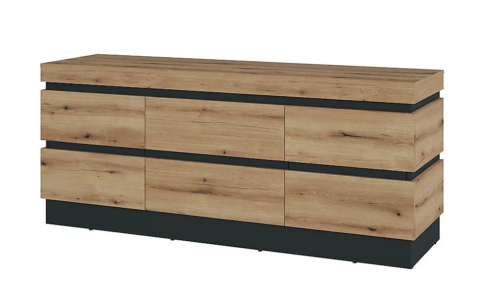 Sideboard  Savoca ¦ holzfarben ¦ Maße (cm): B: 161 H: 68 T: 45.0 TV- & Medi günstig online kaufen