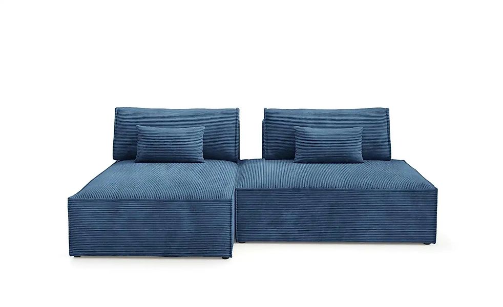 Ecksofa modular Lucca ¦ blau ¦ Maße (cm): B: 236 H: 82 Polstermöbel > Sofas günstig online kaufen