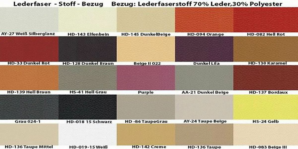 Xlmoebel Ecksofa Modernes Ecksofa aus Leder mit Textil-Polsterung - Wohnlan günstig online kaufen