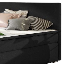 Polsterbett Boxbett mit Bezug aus Webstoff günstig online kaufen