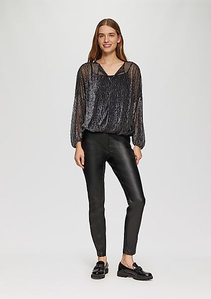 s.Oliver Leggings Hose Leggings aus Kunstleder günstig online kaufen
