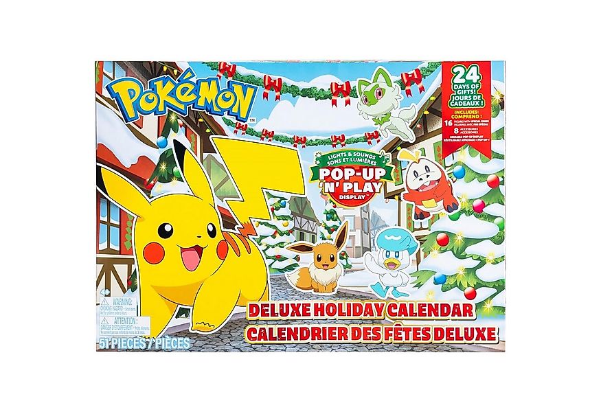 Jazwares Spielzeug-Adventskalender PKW3624 Pokemon Deluxe Adventskalender günstig online kaufen