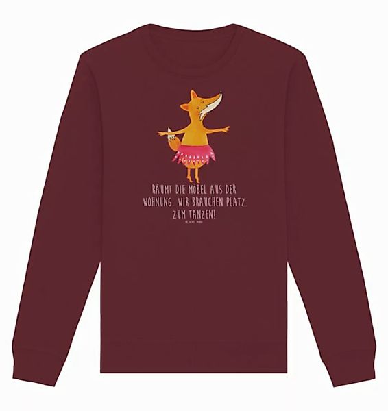 Mr. & Mrs. Panda Longpullover Größe L Fuchs Ballerina - Burgundy - Geschenk günstig online kaufen