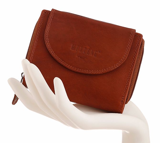 MUSTANG Geldbörse "Udine leather wallet top opening", im praktischen Format günstig online kaufen