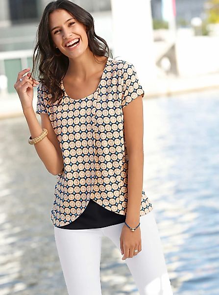 Inspirationen Kurzarmshirt "Shirt", (1 tlg.) günstig online kaufen