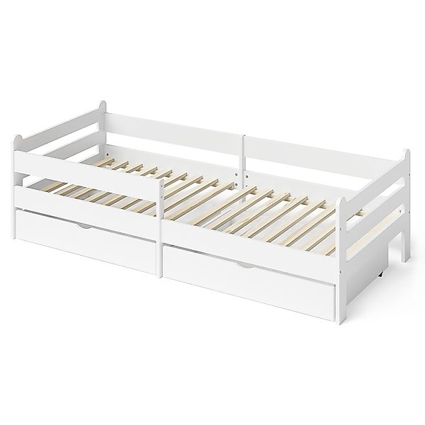 Bellabino Kinderbett Kuru 90x200 cm (weiß, günstig online kaufen