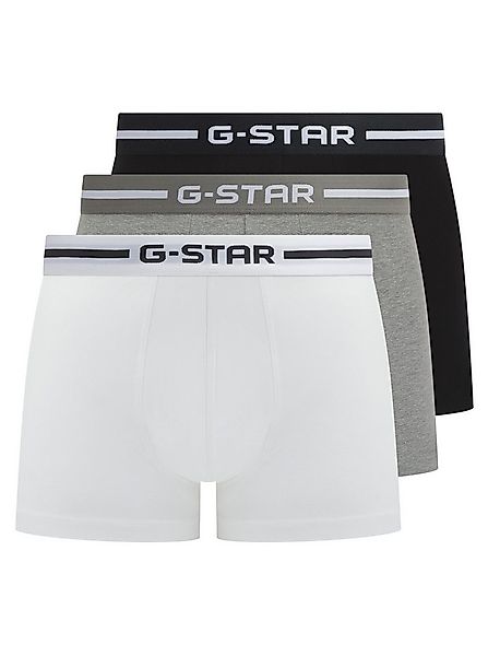 G-STAR Boxershorts ACRE, 3 PACK TRUNKS (Packung, 3-St) mit Logo-Bund günstig online kaufen