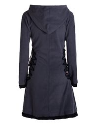 Vishes Zipfelkleid Extra warmes Damen Elfenkleid günstig online kaufen