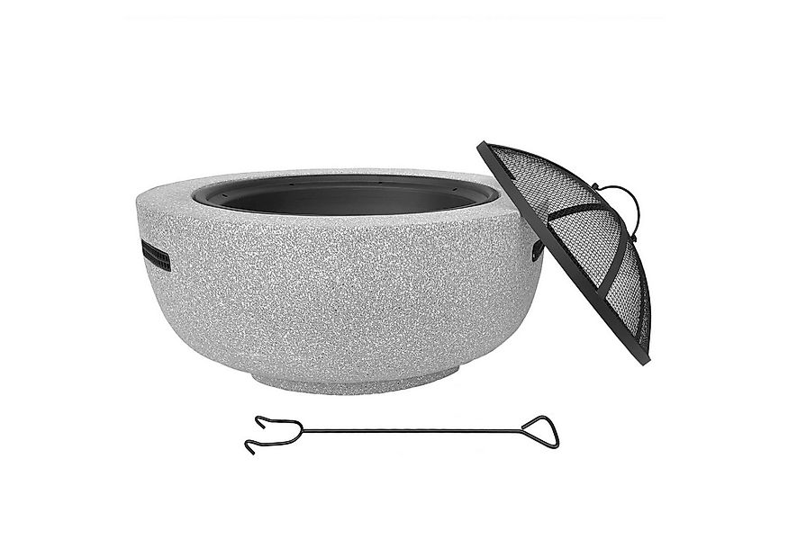 IC Gardenworld Feuerschale 2-in-1 Feuerschale mit Grillfunktion, moderne Fe günstig online kaufen