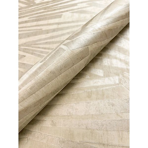 Newroom Vliestapete Deverell Beige Linien Glamour FSC® günstig online kaufen