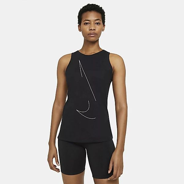 Nike Yoga Dri-fit Ärmelloses T-shirt S Black günstig online kaufen