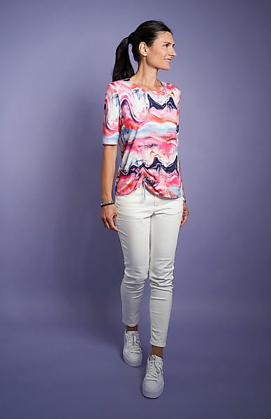 Seidel Moden Kurzarmshirt, mit All-Over Print, MADE IN GERMANY günstig online kaufen