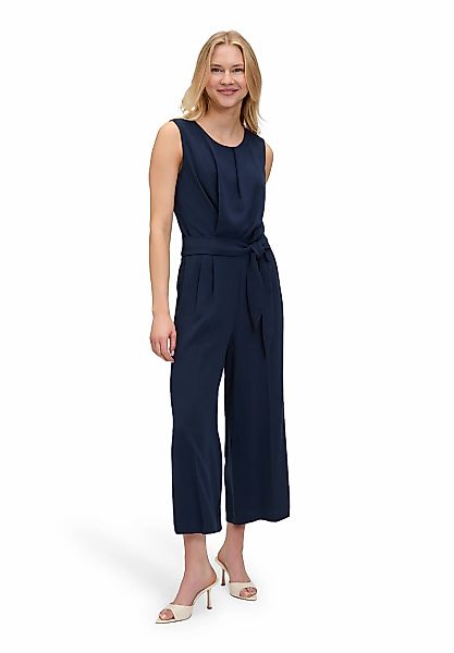 Betty&Co Overall "Betty & Co Jumpsuit ohne Arm", (1 tlg.), Falten günstig online kaufen