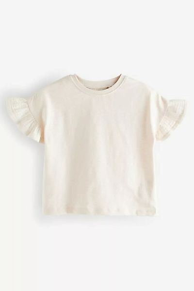 Next T-Shirt T-Shirt mit Rüschen (1-tlg) günstig online kaufen
