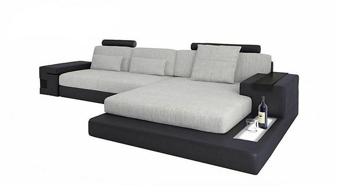 JVmoebel Ecksofa Stoff L-Form Couch Wohnzimmer moderne Textil großes Sofa H günstig online kaufen