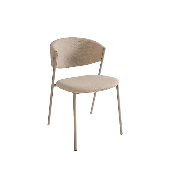 faee Polsterstuhl Hjem, feiner Stoffbezug mit Metallgestell, Belastbarkeit günstig online kaufen