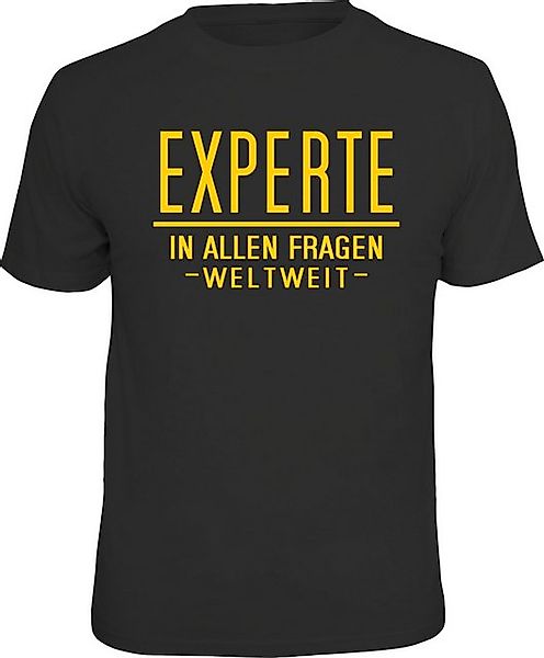 RAHMENLOS® T-Shirt für Experten in allen Fragen - weltweit günstig online kaufen