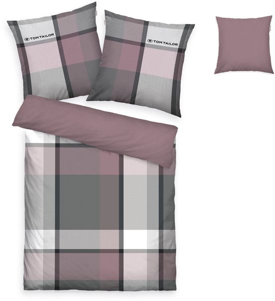 TOM TAILOR HOME Bettwäsche "Lenny in Gr. 135x200 oder 155x220 cm" 3 tlg. mi günstig online kaufen
