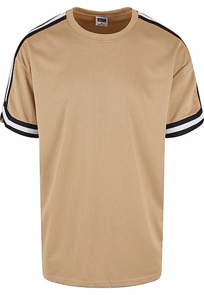 URBAN CLASSICS T-Shirt "Urban Classics Herren Oversized Stripes Mesh Tee", günstig online kaufen