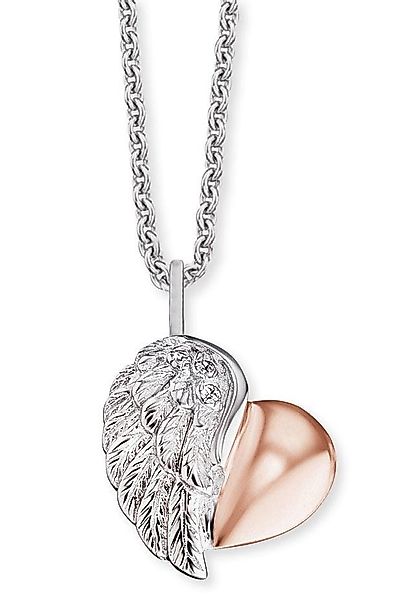Engelsrufer Kette mit Anhänger HERZFLÜGEL, mit Zirkonia (synth) günstig online kaufen