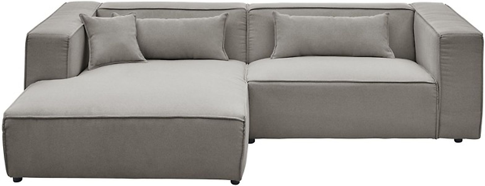 LeGer Home by Lena Gercke Ecksofa »PIARA mit Kedernaht in Cord oder Leineno günstig online kaufen
