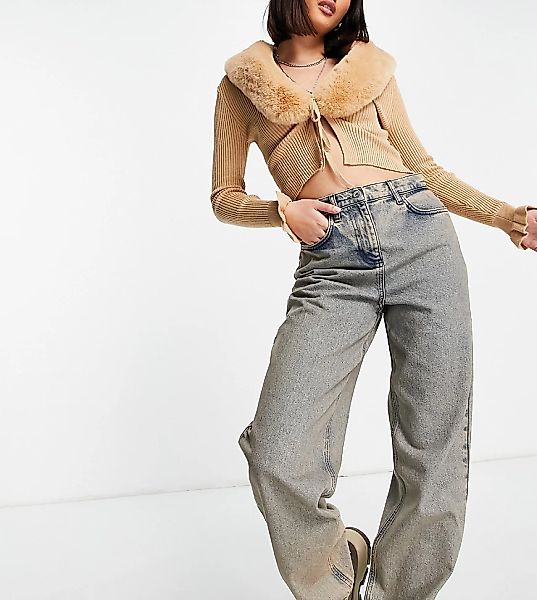 COLLUSION x014 Extreme – Dad-Jeans in 00er-Waschung im Stil der 90er-Jahre- günstig online kaufen