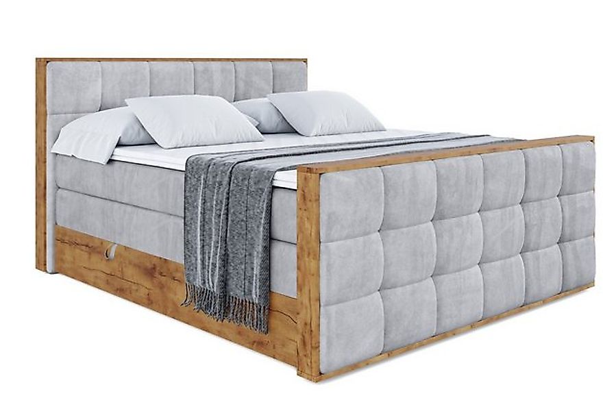 ALTDECOR Boxspringbett LOLLI7-Z KING (Multipocket-Matratze H4, H3 Matratze günstig online kaufen