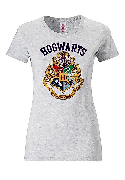 LOGOSHIRT T-Shirt "Hogwarts Logo", mit coolem Print günstig online kaufen