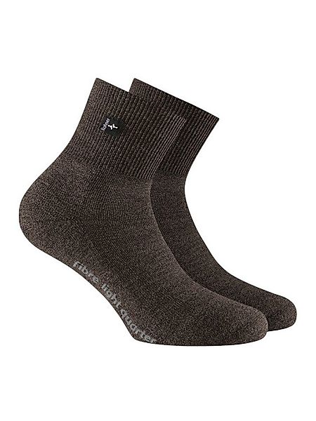 Rohner Socks Wandersocken Fibre Light Quarter (Mischgewebe) braun - 1 Paar günstig online kaufen