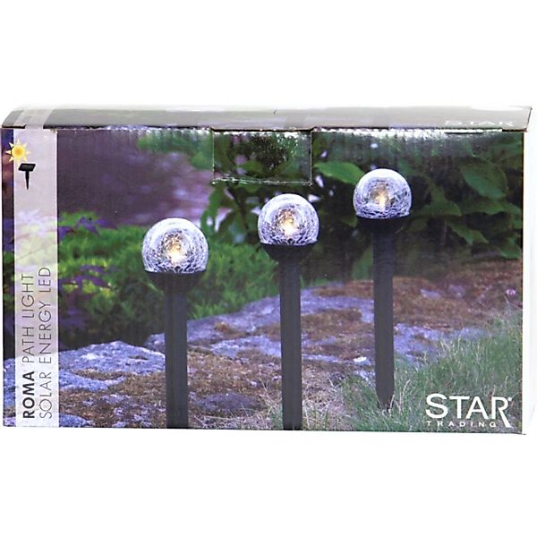 STAR TRADING LED Solarleuchte LED-Solar-Stäbe "Roma", günstig online kaufen