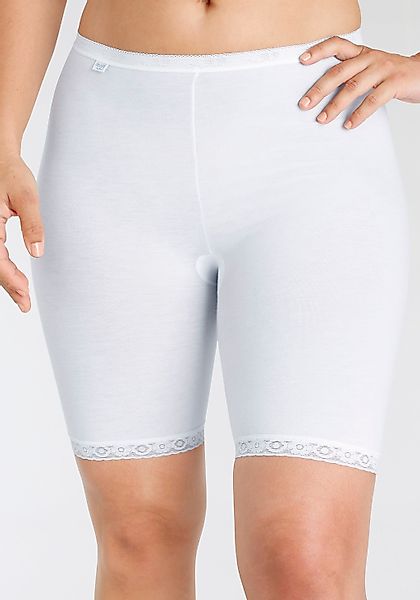 sloggi Lange Unterhose "Basic+ Long 2P", (2er Pack), Long-Pants mit Spitzen günstig online kaufen