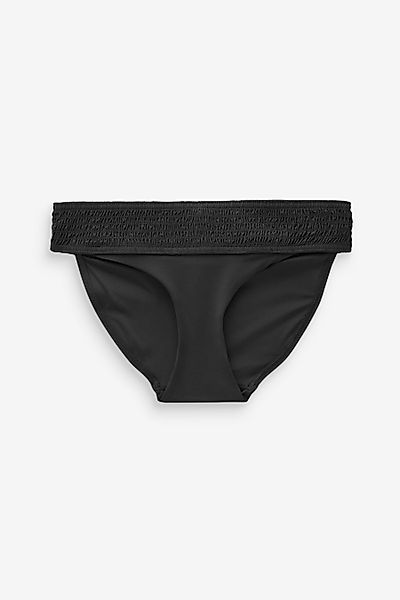 Next Bikini-Hose Gesmokte Bikinihose mit hohem günstig online kaufen