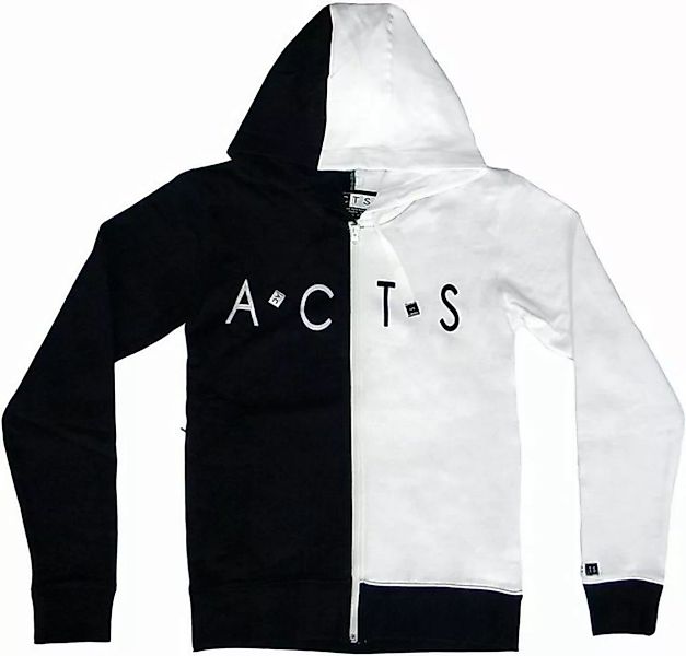 ACTS Kapuzensweatshirt ACTS Parkour Zip-Hoodie Urban Park, Schwarz/Weiß, He günstig online kaufen