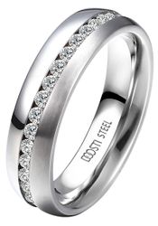 DOOSTI Trauring Schmuck Geschenk Edelstahl Trauring günstig online kaufen