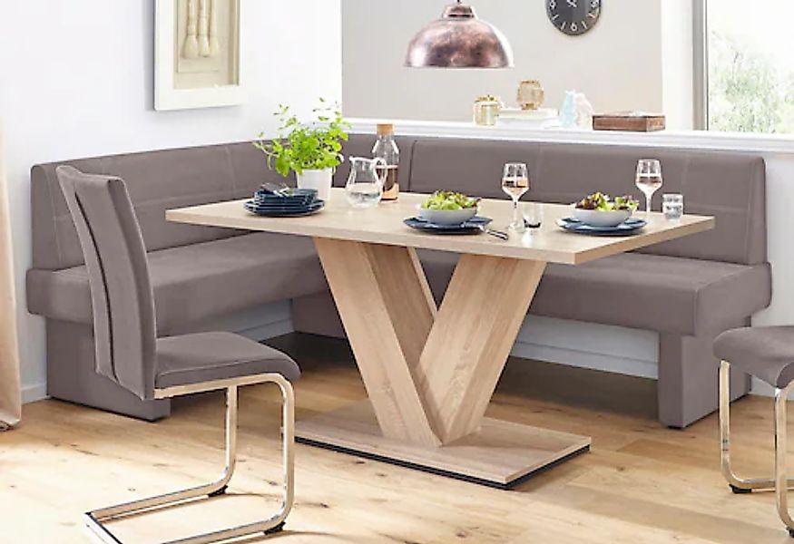 Home affaire Eckbank "Nils" Sitz und Rücken gepolstert, verschiedene Qualit günstig online kaufen