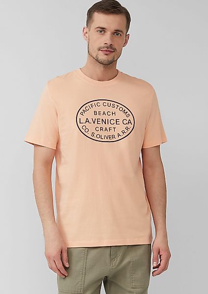 s.Oliver Kurzarmshirt T-Shirt mit Crew Neck günstig online kaufen